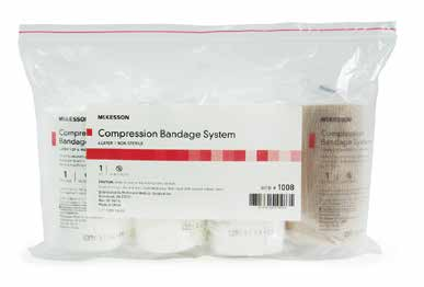 McKesson Four-Layer Compression Bandage System - 4 Layer, Non-Sterile