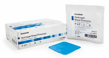 McKesson Hydrogel Sheet Dressings - 2" x 2", Sheet, Sterile
