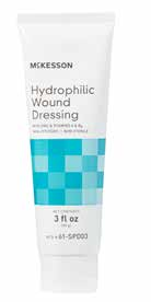 McKesson Hydrophilic Wound Dressing with Zinc, Vitamins A and B6, Calcium and Magnesium - 3 fl. oz. Tube, Non-Sterile