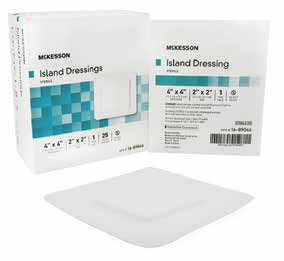 McKesson Island Dressings - 2" x 2" (1" x 1" Pad), Sterile