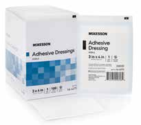 McKesson Adhesive Dressings - 3" x 4", Sterile