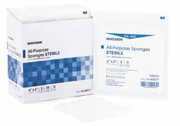 McKesson All-Purpose Sponges - 2" x 2", 4-Ply, Non-Sterile