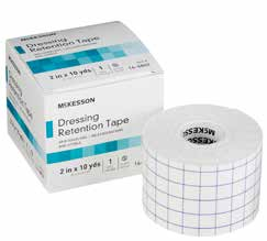 McKesson Dressing Retention Tape - 2" x 10 yds., White, Non-Sterile