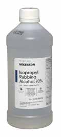 McKesson Isopropyl Rubbing Alcohol 70% - 16 fl. oz. Bottle