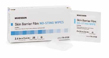 McKesson No-Sting Skin Barrier Film - 2.4" x 2.4"