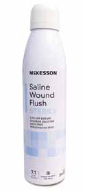 McKesson Saline Wound Flush - 3.0 fl. oz., Sterile