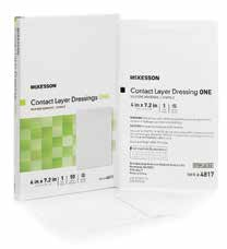 McKesson Silicone Wound Contact Layer Dressings - 3" x 4", Sterile