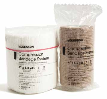 McKesson Two-Layer Compression Bandage System - 2 Layer, Non-Sterile